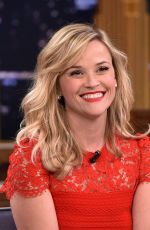 REESE WITHERSPOON at The Tonight Show Starring Jimmy Fallon