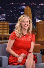 REESE WITHERSPOON at The Tonight Show Starring Jimmy Fallon