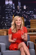 REESE WITHERSPOON at The Tonight Show Starring Jimmy Fallon