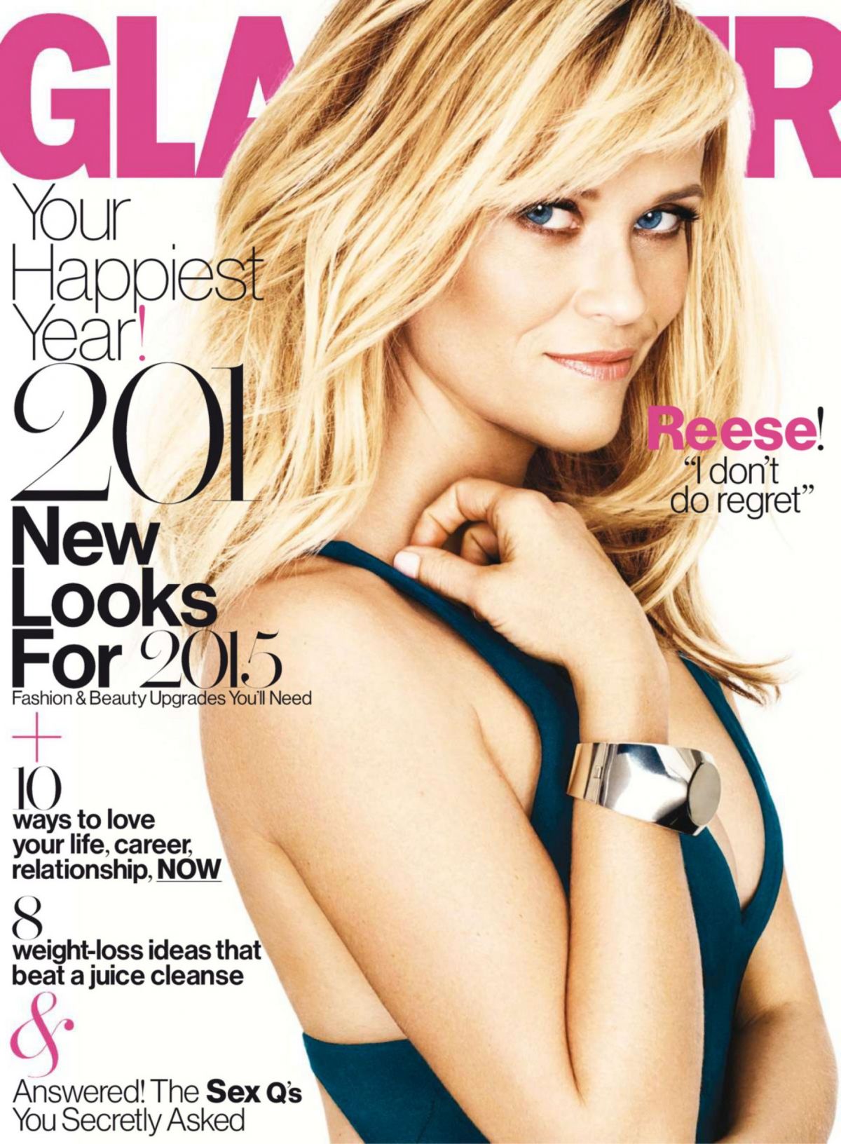 REESE WITHERSPOON in Glamour Magazine, January 2015 Issue REESE WITHERSPOON in Glamour Magazine, January 2015 Issue