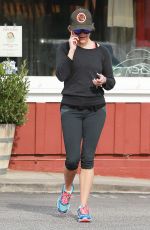 REESE WITHERSPOON in Leggings Arrives at Country Mart in Brentwood