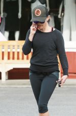 REESE WITHERSPOON in Leggings Arrives at Country Mart in Brentwood
