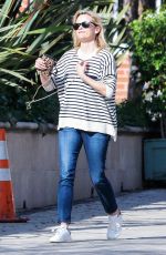 REESE WITHERSPOON Out and About in Santa Monica 0412