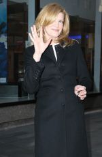 RENE RUSSO Arrives at NBC Studios on The Today Show in New York
