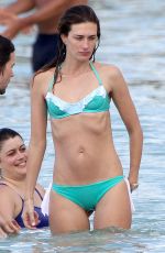 RHEA DURHAM in Bikini on the Beach in Barbados