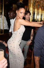 RIHANNA at Edward Enninful Party in London