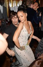 RIHANNA at Edward Enninful Party in London
