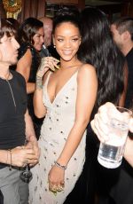 RIHANNA at Edward Enninful Party in London