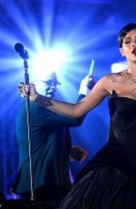 RIHANNA Performs at 1st Annual Diamond Ball Benefitting The Clara Lionel Foundation in Beverly Hills 