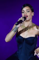 RIHANNA Performs at 1st Annual Diamond Ball Benefitting The Clara Lionel Foundation in Beverly Hills 