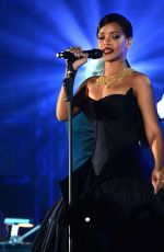 RIHANNA Performs at 1st Annual Diamond Ball Benefitting The Clara Lionel Foundation in Beverly Hills 