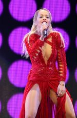 RITA ORA at 103.5 Kiss FM Jingle Ball in Chicago