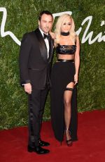 RITA ORA at British Fashion Awards 2014 in London