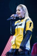 RITA ORA at Hot 99.5 Jingle Ball 2014 in Washington