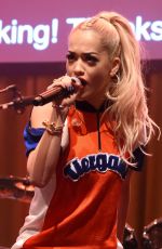 RITA ORA at Z100’s Jingle Ball 2014 in New York