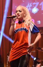 RITA ORA at Z100’s Jingle Ball 2014 in New York