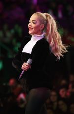 RITA ORA at Z100’s Jingle Ball 2014 in New York