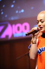 RITA ORA at Z100’s Jingle Ball 2014 in New York