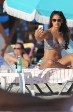 ROCSI DIAZ in Bikini at a Beach in Miami 2812