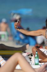 ROCSI DIAZ in Bikini at a Beach in Miami 2812