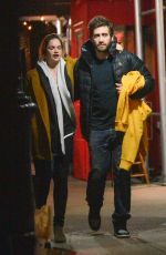 RUTH WILSON and Jake Gyllenhaal Leaves Buvette Restaurant