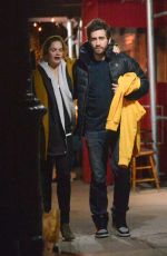 RUTH WILSON and Jake Gyllenhaal Leaves Buvette Restaurant