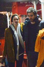 RUTH WILSON and Jake Gyllenhaal Leaves Buvette Restaurant
