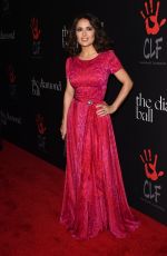 SALMA HAYEK at Rihanna’s 1st Annual Diamond Bell Benefit in Beverly Hills