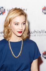 SARAH GADON at Whistler Film Festival in Canada