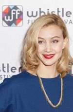 SARAH GADON at Whistler Film Festival in Canada