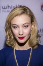SARAH GADON at Whistler Film Festival in Canada