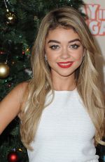 SARAH HYLAND at Delta Air Lines Holiday in the Hangar Celebration in Los Angeles