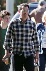SARAH HYLAND on the Set of Modern Family in Los Angeles 0412