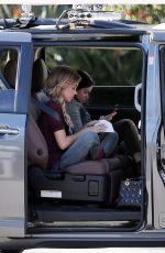 SARAH HYLAND on the Set of Modern Family in Los Angeles 0412