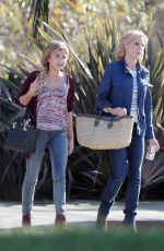 SARAH HYLAND on the Set of Modern Family in Los Angeles 1012