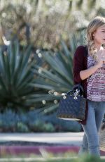 SARAH HYLAND on the Set of Modern Family in Los Angeles 1012