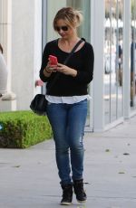SARAH MICHELLE GELLAR Out Shopping at Kitson in West Hollywood
