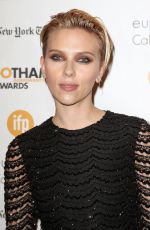 SCARLETT JOHANSSON at 2014 Gotham Independent Film Awards in New York
