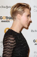 SCARLETT JOHANSSON at 2014 Gotham Independent Film Awards in New York