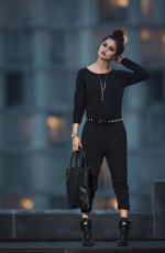 SELENA GOMEZ - Adidas Neo Winter 2014 Photoshoot