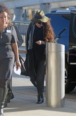 SELENA GOMEZ Arrives at JFK Airport in New York