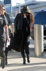 SELENA GOMEZ Arrives at JFK Airport in New York