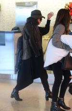 SELENA GOMEZ Arrives at JFK Airport in New York