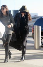 SELENA GOMEZ Arrives at JFK Airport in New York