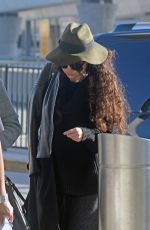 SELENA GOMEZ Arrives at JFK Airport in New York