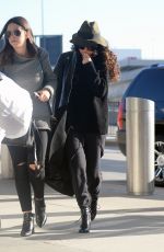 SELENA GOMEZ Arrives at JFK Airport in New York