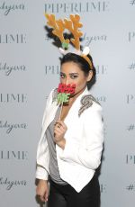 SHAY MITCHELL at Piperlime Store Holiday Celebraton in New York