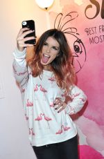 SHENAE GRIMES at All Things Fabulous for Angry Birds Stella Event in Venice