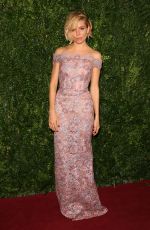 SIENNA MILLER at 2014 London Evening Standard Theatre Awards