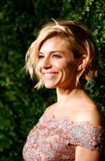 SIENNA MILLER at 2014 London Evening Standard Theatre Awards